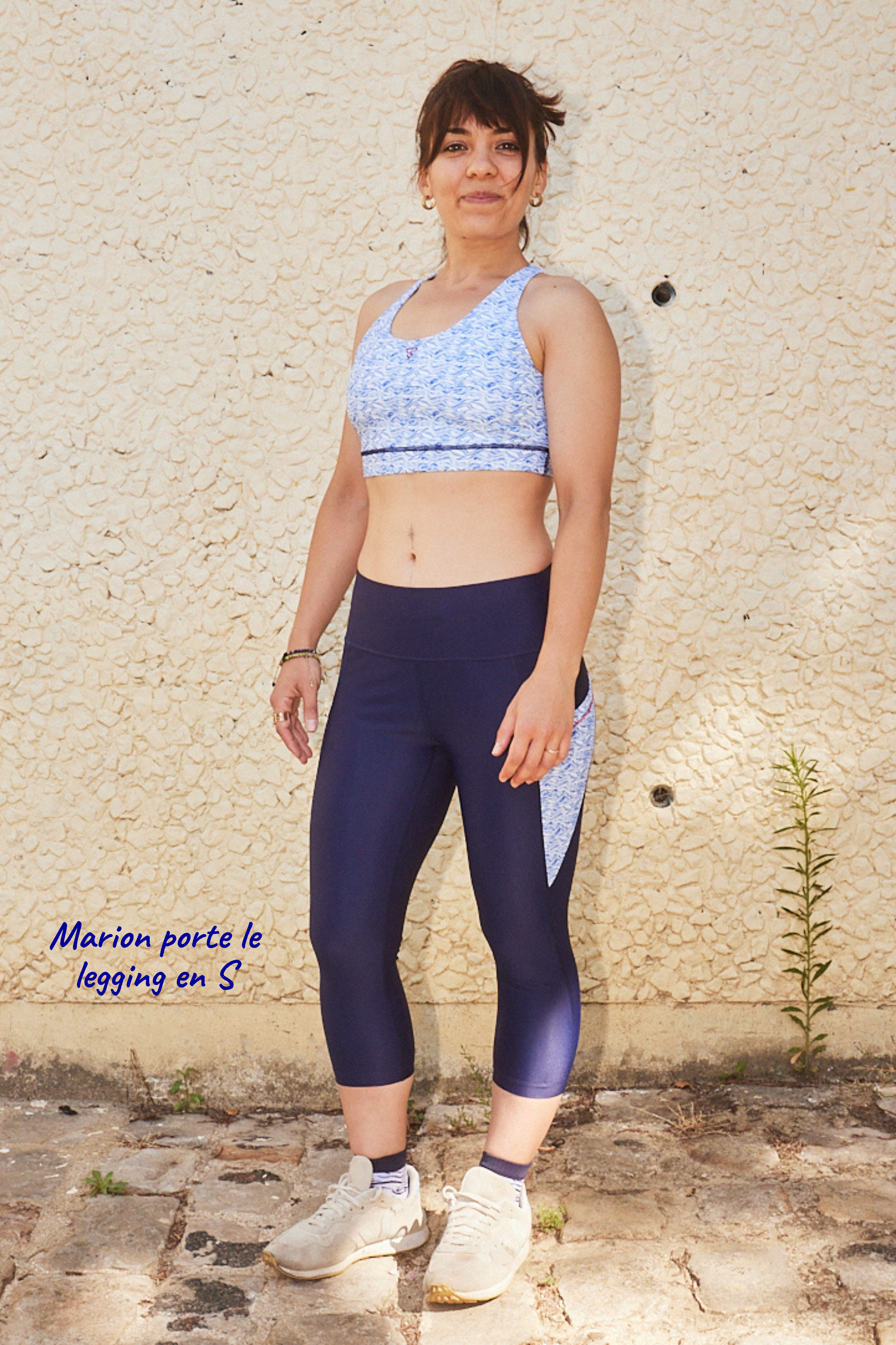 Legging court 3/4 "Nouvelle Vague – technique, confortable et écoresponsable gayaskin