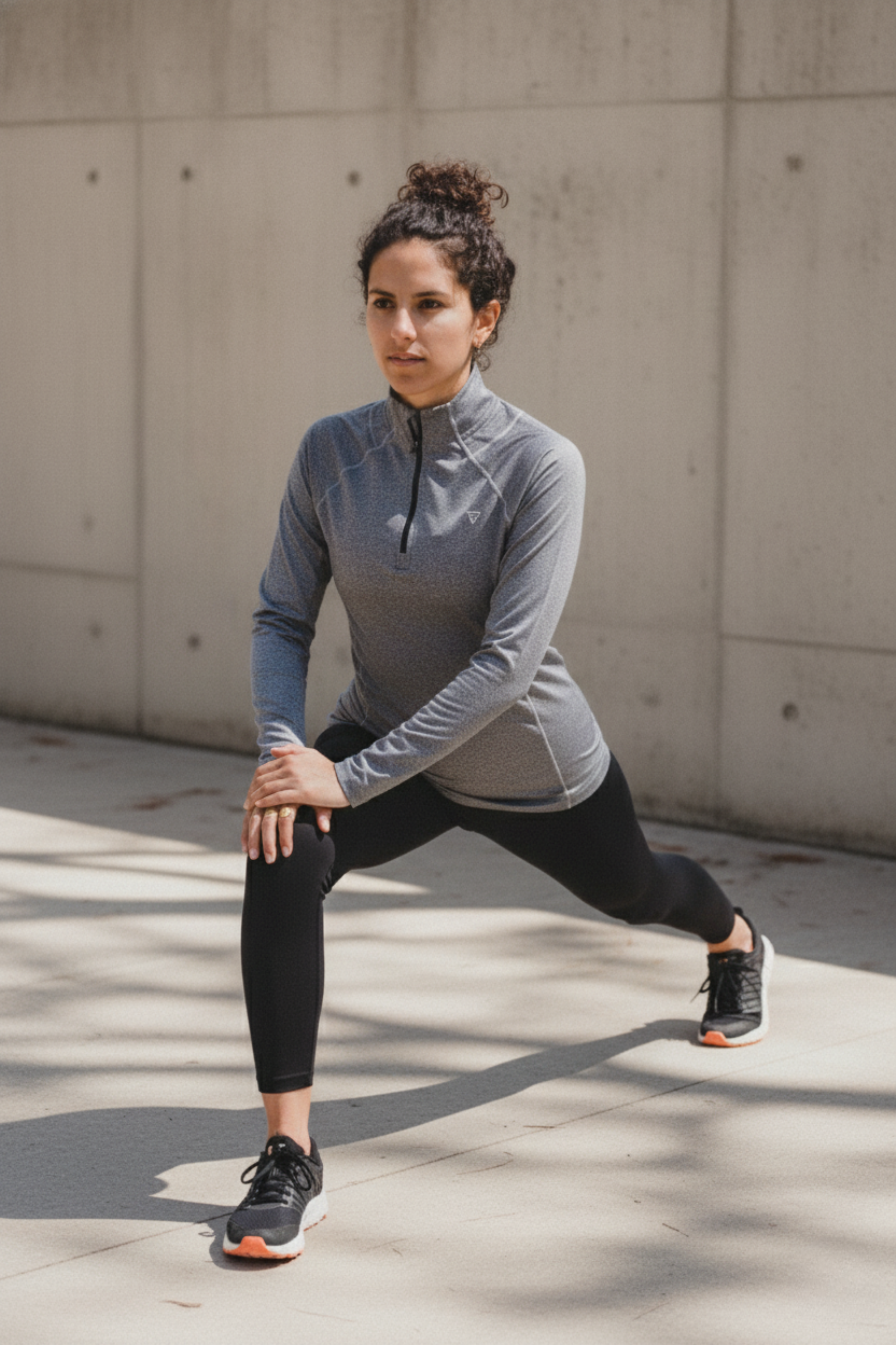 Pack "L'Endurante" Orion - T-shirt manches longues et legging long noir gayaskin