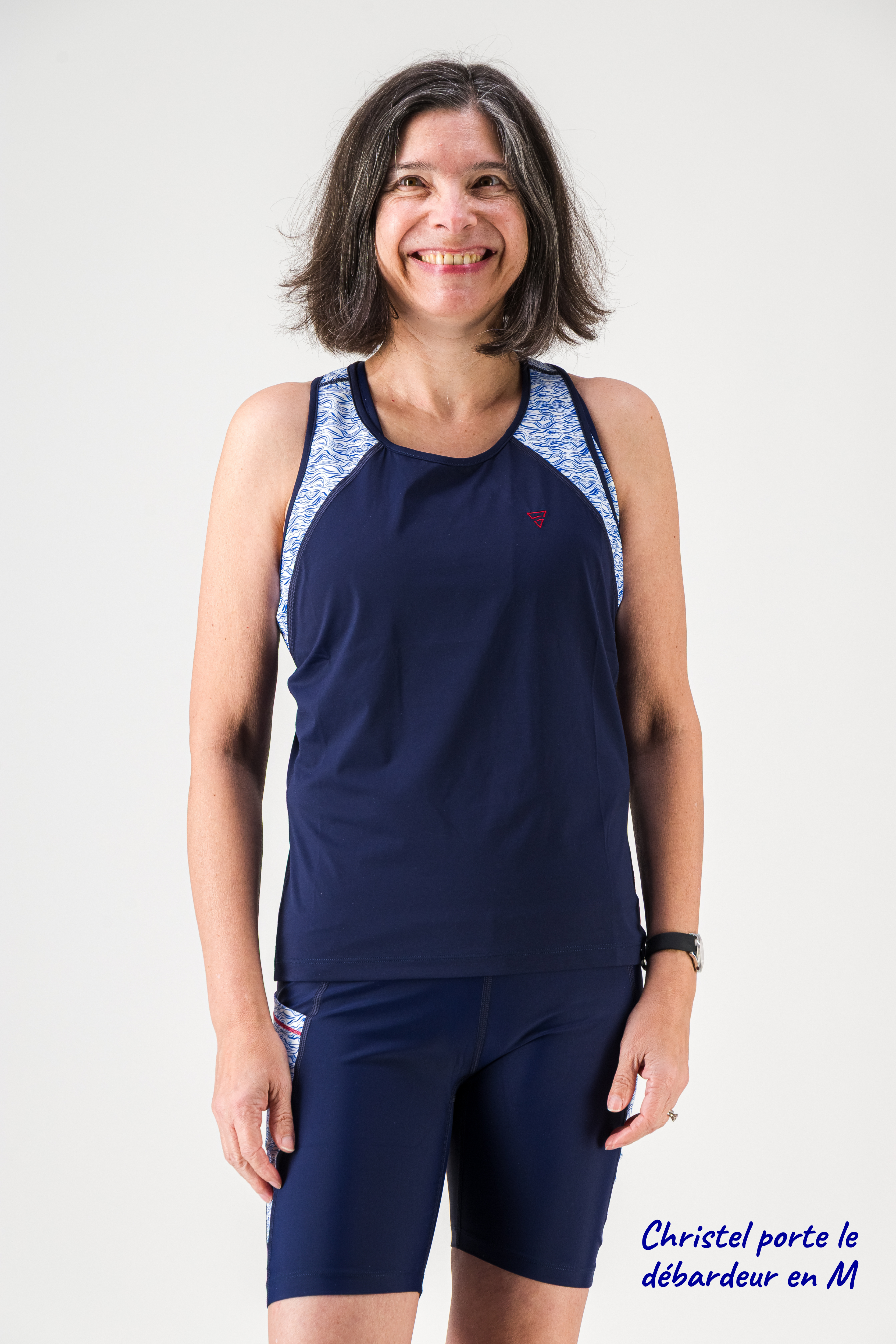 Débardeur sport femme "Nouvelle Vague" – léger, respirant et écoresponsable gayaskin