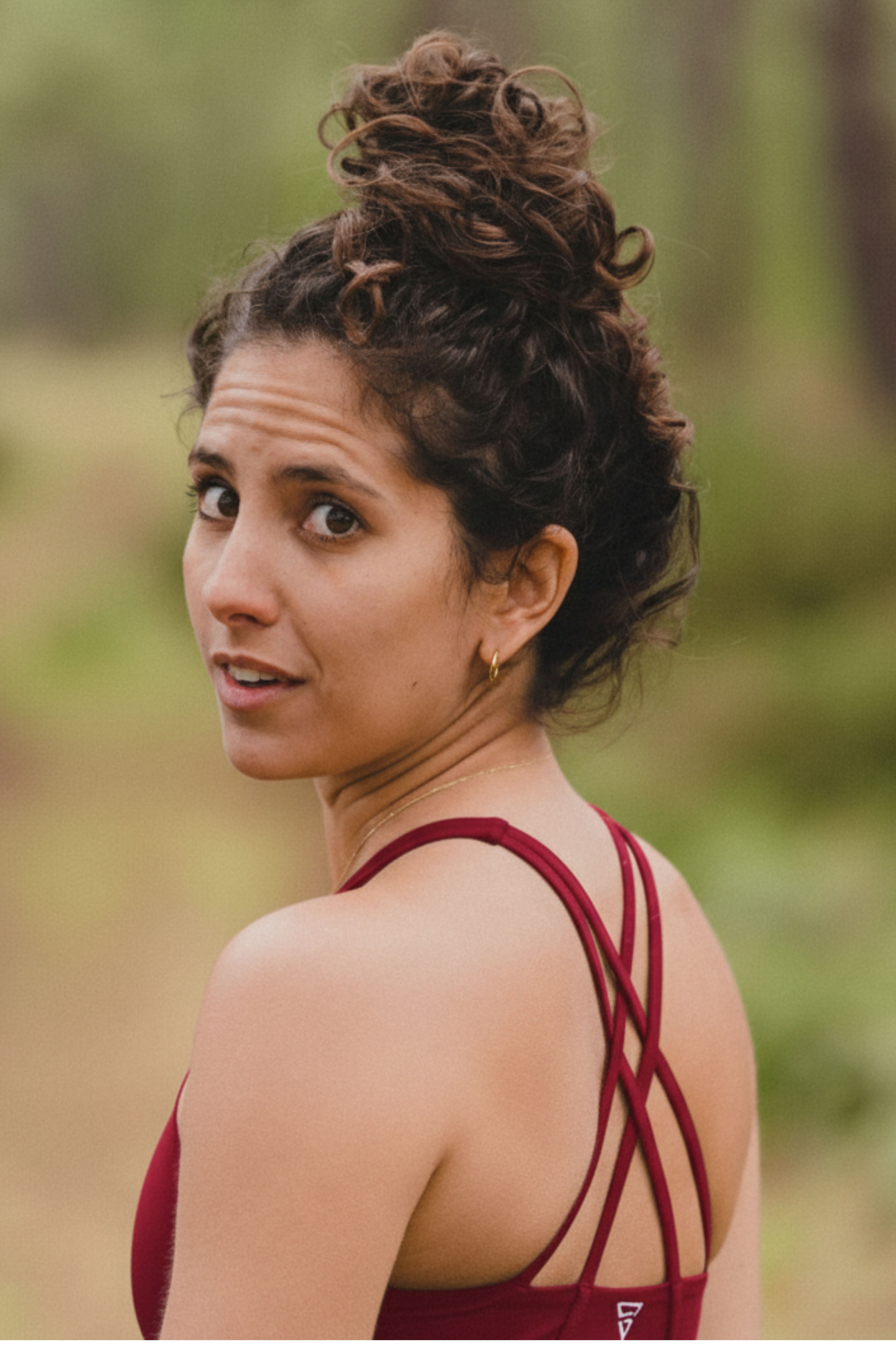 Pack spécial sport indoor "La Lumineuse" Rouge - brassière et short gayaskin