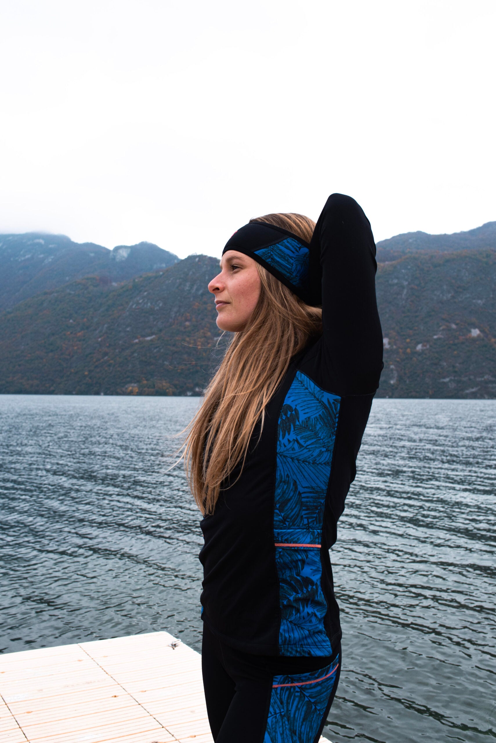 Bandeau sport femme hiver "L'Intrépide" - Chaud et stylé, écoresponsable
