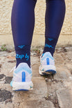 Chaussettes de sport femme mi-hautes – respirantes, anti-frottements, made in France & recyclées gayaskin