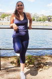 Débardeur avec brassière intégrée "L'Indépendante" -  pratique respirant et stylé, écoresponsable gayaskin