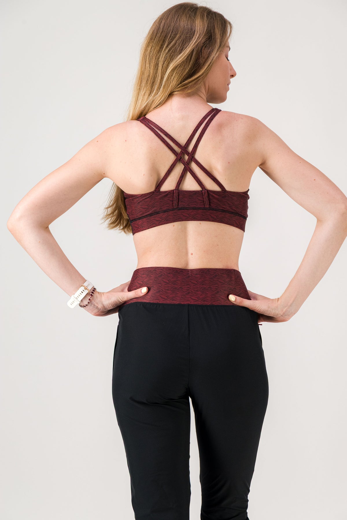 Brassière de sport ecoresponsable GAYA "Vibrations"– maintien modéré, confort et style gayaskin