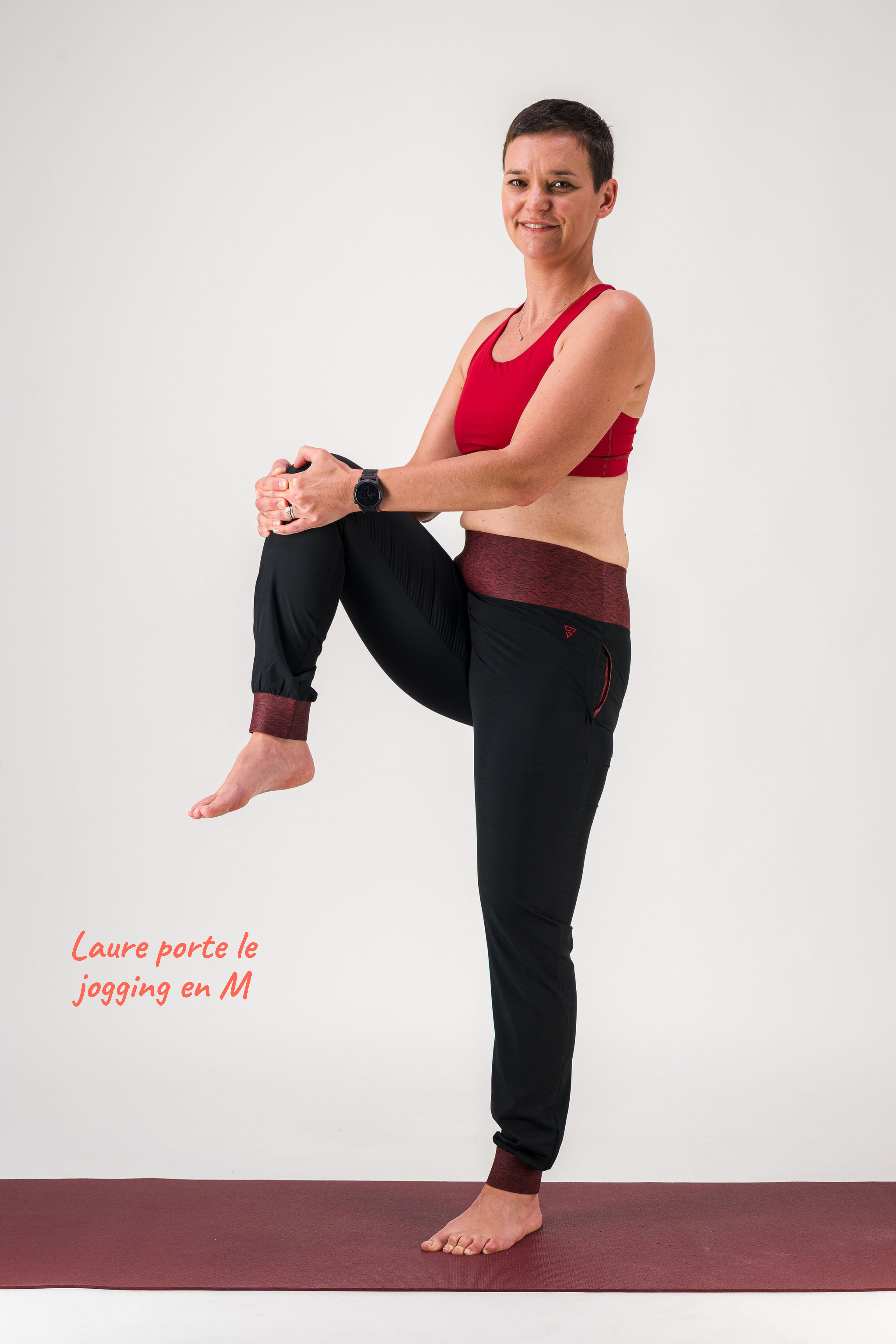 Jogging femme écoresponsable - Vibrations – léger, respirant et taille haute gayaskin