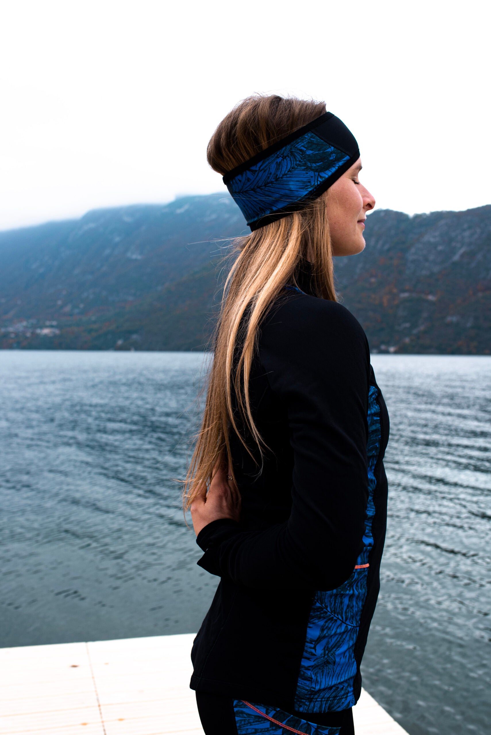 Bandeau sport femme hiver "L'Intrépide" - Chaud et stylé, écoresponsable