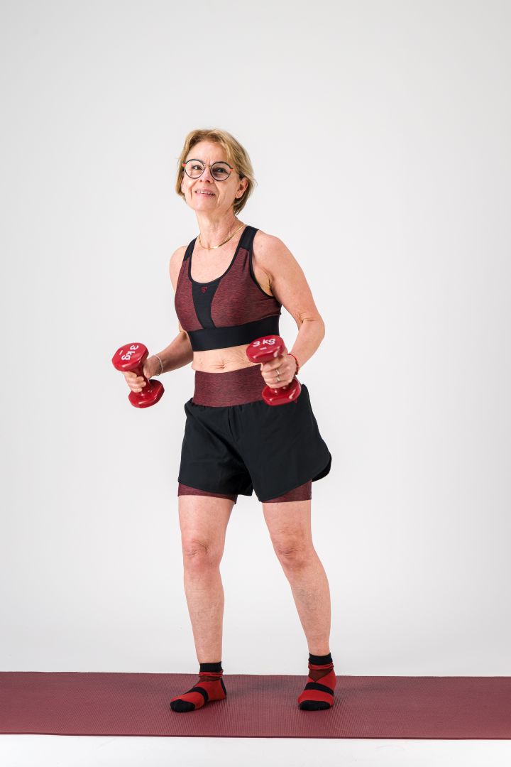 Brassière sport maintien fort SKIN V3 "Vibrations"–  Maintien fort technique et style, écoresponsable gayaskin