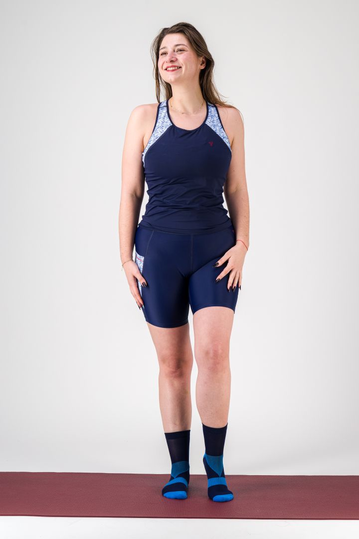 Débardeur sport femme "Nouvelle Vague" – léger, respirant et écoresponsable gayaskin