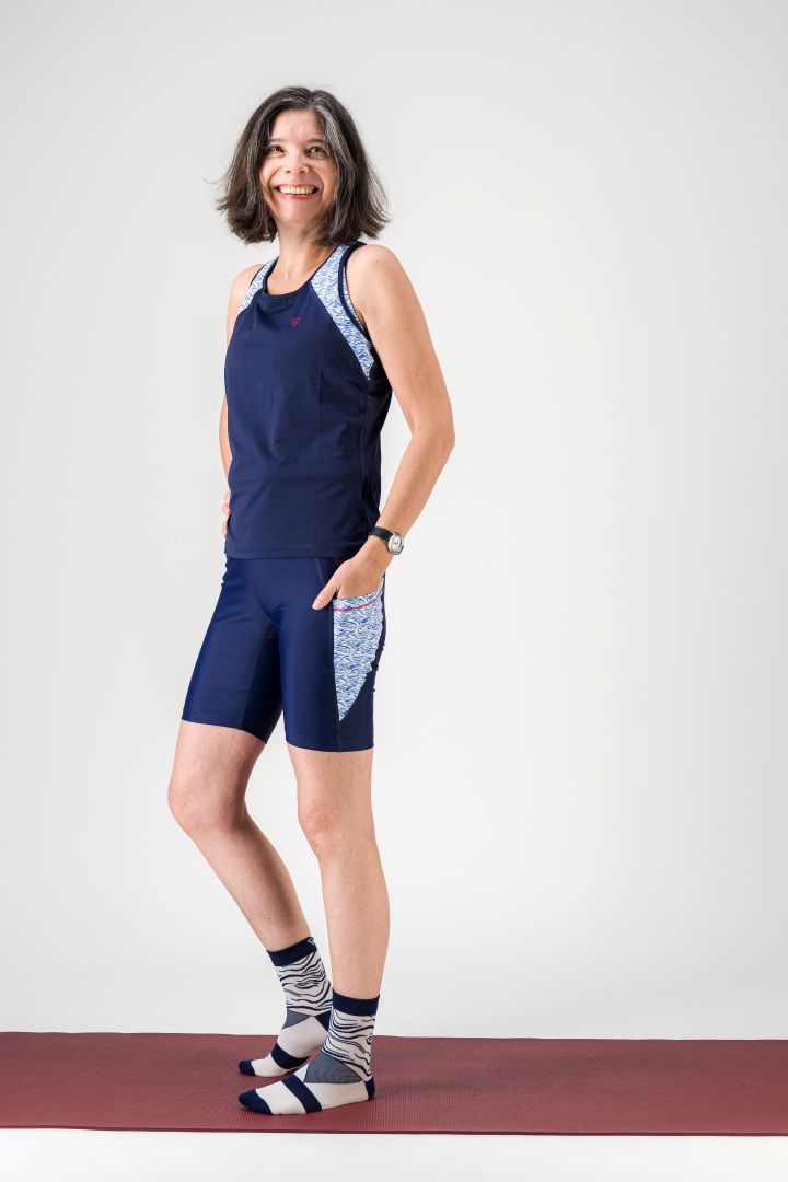 Short cuissard femme "Nouvelle Vague" - maintien et zéro frottement, écoresponsable gayaskin