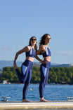 Legging sport femme "Nouvelle Vague- Technique, poches et taille haute, écoresponsable gayaskin