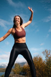 Brassière de sport ecoresponsable GAYA "Vibrations"– maintien modéré, confort et style gayaskin