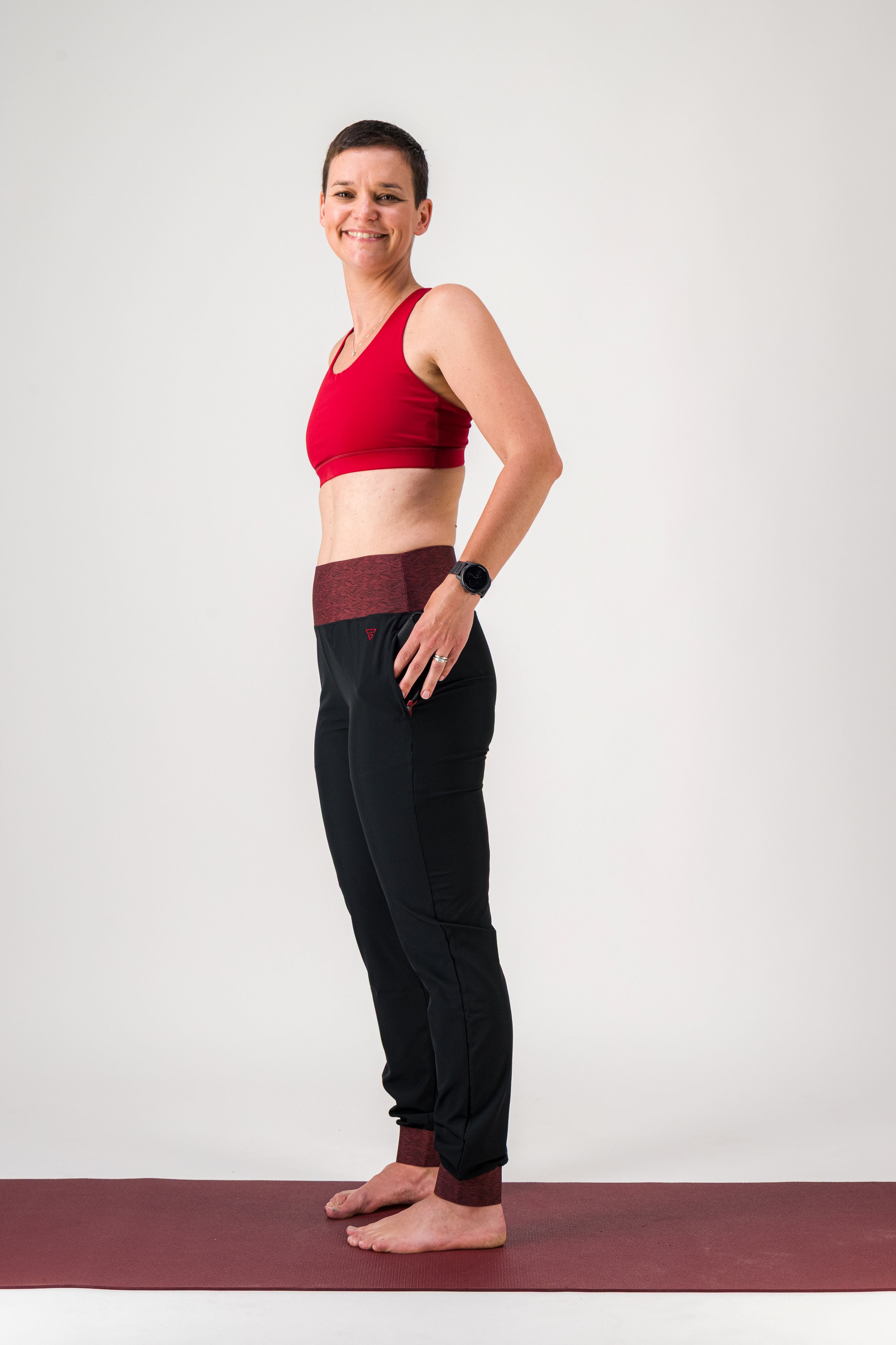 Jogging femme écoresponsable - Vibrations – léger, respirant et taille haute gayaskin