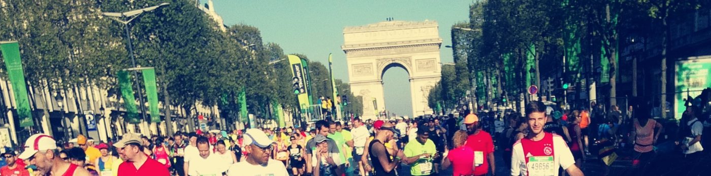 Départ marathon Paris 2017