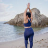 ensemble sport brassiere basic legging phoenix bleu dos