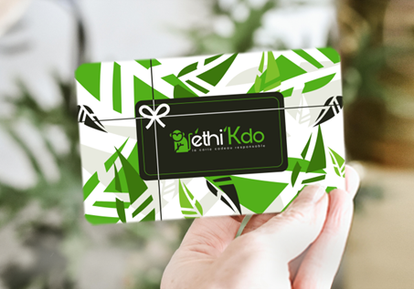 carte cadeau eco responsable ethikdo