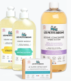 kit de lessive les petits bidons eco responsable