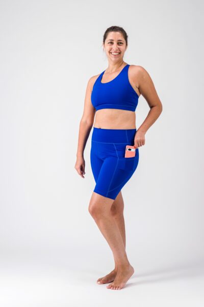 Le short PHOENIX "La Lumineuse" - Bleu été, 38 (S)